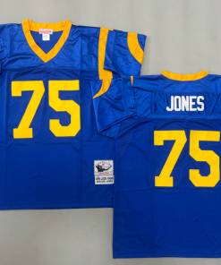 Deacon Jones Los Angeles Rams Authentic Throwback Retired Player Jersey