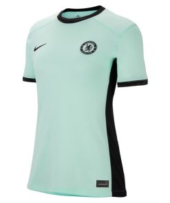 Alternative view of Enzo Fern¨¢ndez Chelsea Nike Women's 2023/24 Third Stadium Replica Player Jersey - Mint