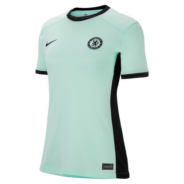 Enzo Fern¨¢ndez Chelsea Nike Women's 2023/24 Third Stadium Replica Player Jersey - Mint - Image 2