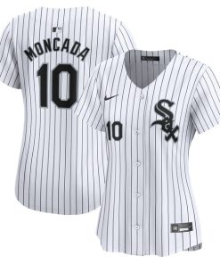 Yoan Moncada Chicago White Sox Nike Women's Home Limited Player Jersey?¨C White