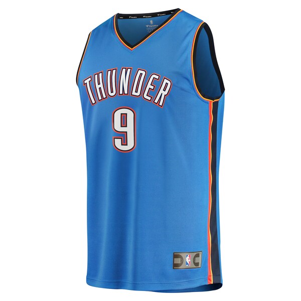 Alex Caruso Oklahoma City Thunder Fast Break Replica Player Jersey - Icon Edition - Blue - Image 2