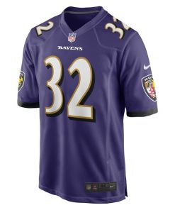 Alternative view of Marcus Williams Baltimore Ravens Nike Player Game Jersey - Purple