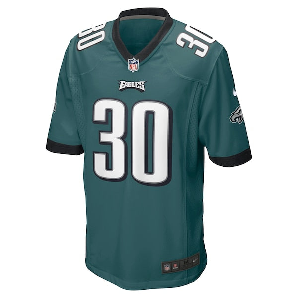 Justin Evans Philadelphia Eagles Nike Game Player Jersey - Midnight Green - Image 2