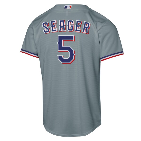Corey Seager Texas Rangers Nike Youth Road Replica Jersey - Gray - Image 3