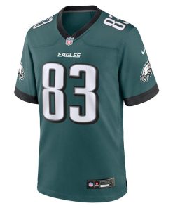 Alternative view of Jahan Dotson Philadelphia Eagles Nike Team Game Jersey - Midnight Green