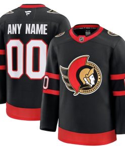 Ottawa Senators  Home Premium Custom Jersey - Black/White