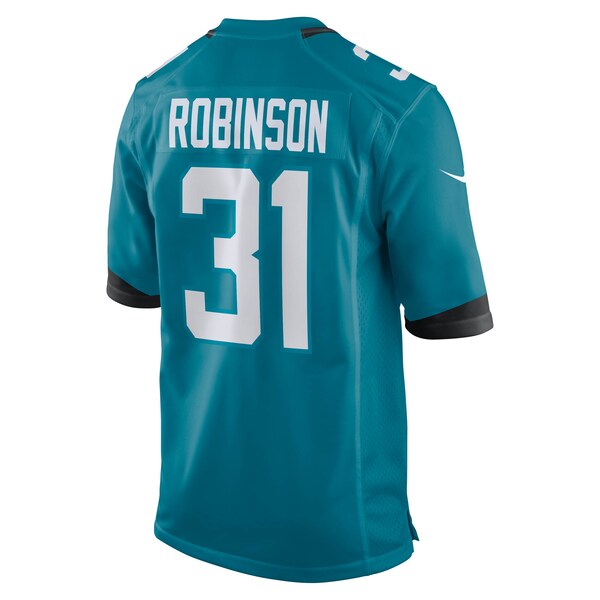 Keilan Robinson Jacksonville Jaguars Nike Team Game Jersey - Teal - Image 3
