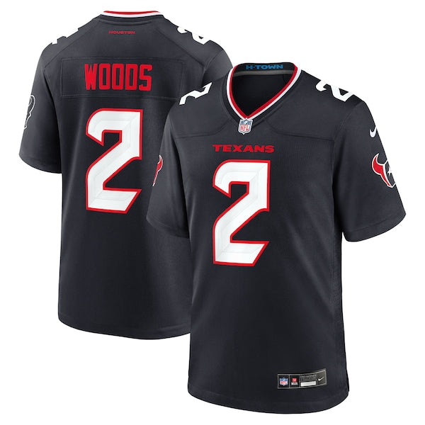 Robert Woods Houston Texans Nike Team Game Jersey - Navy