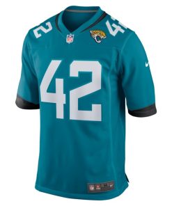 Alternative view of Andrew Wingard Jacksonville Jaguars Nike Game Jersey - Teal