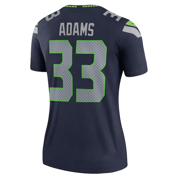 Jamal Adams Seattle Seahawks Nike Women's Legend Jersey - College Navy/Neon Green - Image 7