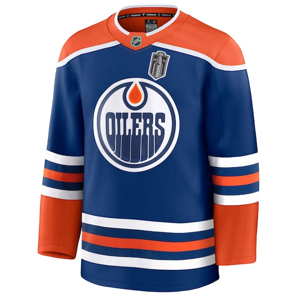 Edmonton Oilers 2025 Stanley Cup Final Home Premium Jersey - Royal - Image 2