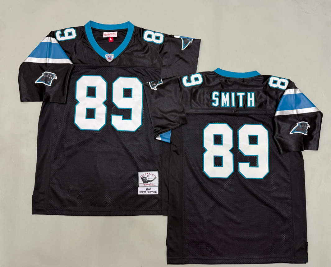 Steve Smith Carolina Panthers Authentic Throwback Retired Player Jersey