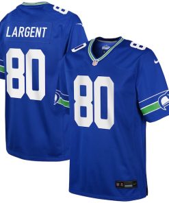 Steve Largent Seattle Seahawks Nike Youth Alternate Retired Player Game Jersey - Royal