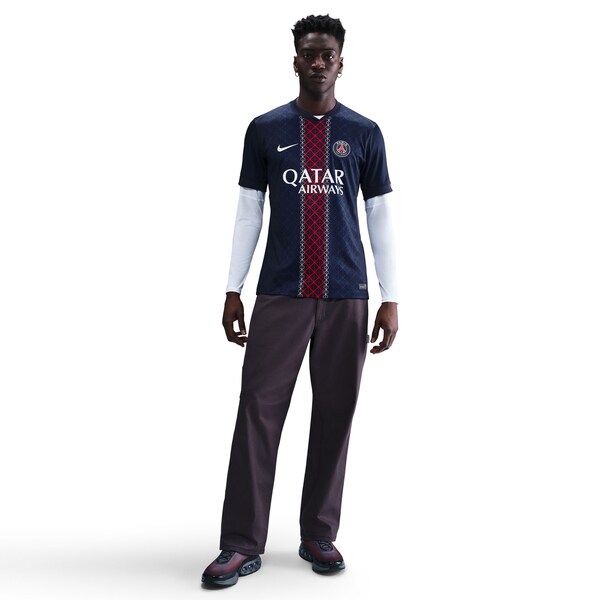 Paris Saint-Germain Nike 2025/26 Home Replica Jersey - Navy - Image 6