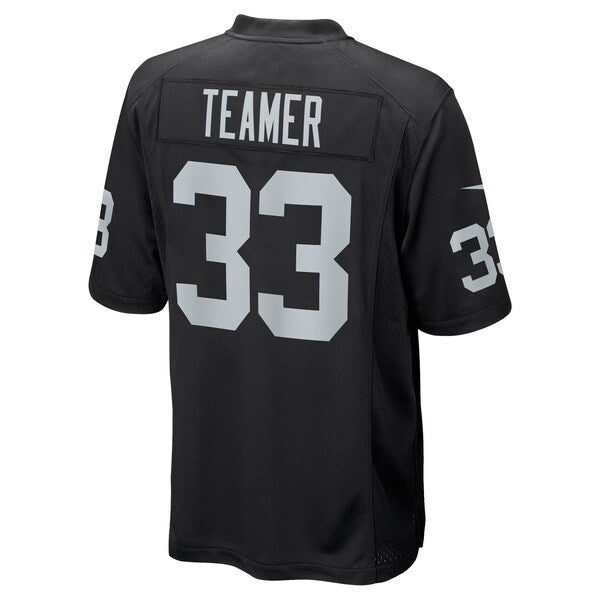 Roderic Teamer Las Vegas Raiders Nike Game Jersey - Black - Image 3