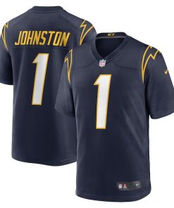 Quentin Johnston Los Angeles Chargers Nike Alternate Game Jersey - Navy/Royal/White