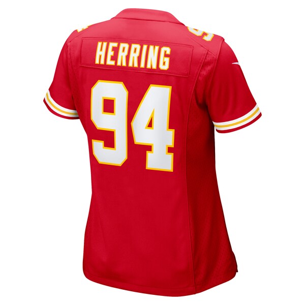 Malik Herring Kansas City Chiefs Nike Women's Team Game Player Jersey - Red - Image 3