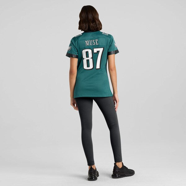 Nick Muse Philadelphia Eagles Nike Women's Team Game Jersey - Midnight Green - Image 6