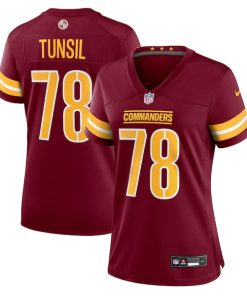Laremy Tunsil Washington Commanders Nike Women's Team Game Jersey -  Burgundy