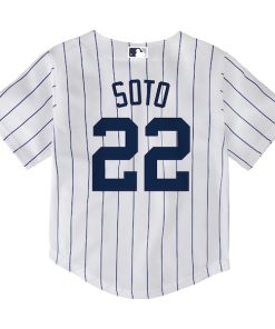 Alternative view of Juan Soto New York Yankees Nike Toddler Home Replica Player Jersey?¨C White