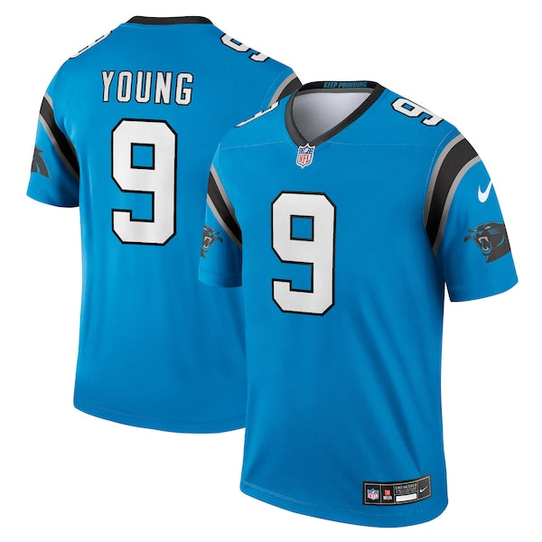 Bryce Young Carolina Panthers Nike Legend Jersey - Blue - Image 2