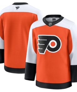 Philadelphia Flyers  Home Premium Jersey - Burnt Orange/Black/White