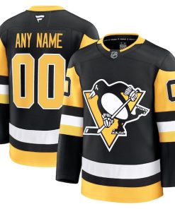 Pittsburgh Penguins  Home Premium Custom Jersey - Black/White