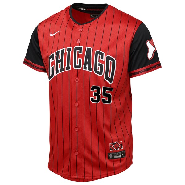 Frank Thomas Chicago White Sox Youth 2025 City Connect Limited Player Jersey - Red/Black - Image 2