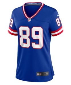 Alternative view of Mark Bavaro New York Giants Nike Women's Classic Retired Player Game Jersey - Royal