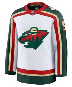 Alternative view of Kirill Kaprizov Minnesota Wild  25th Anniversary Premium Player Jersey - White