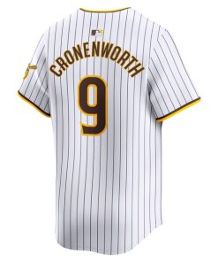 Alternative view of Jake Cronenworth San Diego Padres Nike Home Limited Player Jersey - White