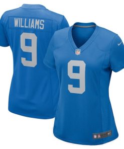 Jameson Williams Detroit Lions Nike Women's Player Game Jersey - Blue