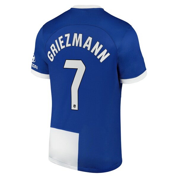Antoine Griezmann Atletico de Madrid Nike 2023/24 Away Stadium Replica Jersey?ยจC Royal - Image 3