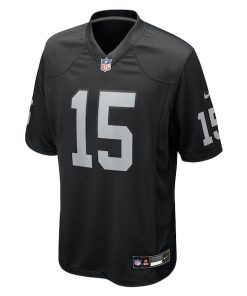 Alternative view of Kenny Pickett Las Vegas Raiders Nike Team Game Jersey -  Black