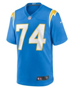 Alternative view of Matt Kaskey Los Angeles Chargers Nike Team Game Jersey - Powder Blue