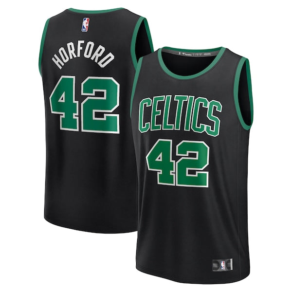 Al Horford Boston Celtics Fast Break Replica Player Jersey - Statement Edition - Black