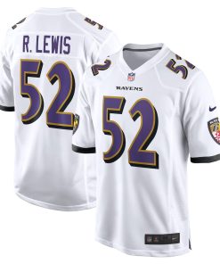 Ray Lewis Baltimore Ravens Nike Retired Player Jersey - White