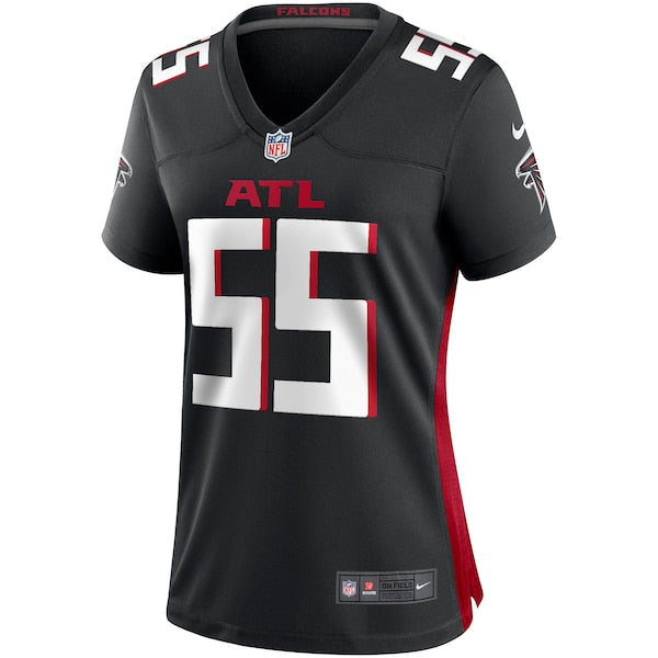 John Abraham Atlanta Falcons Nike Women's Game Retired Player Jersey - Black - Image 2