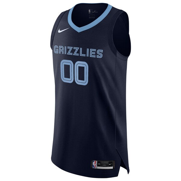 Memphis Grizzlies Nike 2020/21 Authentic Custom Jersey Navy - Icon Edition - Image 2