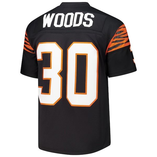 Ickey Woods Cincinnati Bengals 1988 Legacy Replica Jersey - Black - Image 3