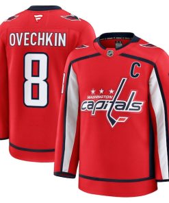 Alexander Ovechkin Washington Capitals  Home Premium Jersey - Red/White/Black