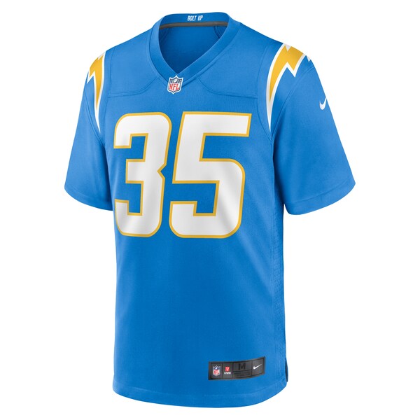 Terrell Bynum Los Angeles Chargers Nike Team Game Jersey - Powder Blue - Image 2
