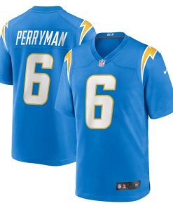 Denzel Perryman Los Angeles Chargers Nike Team Game Jersey -  Powder Blue