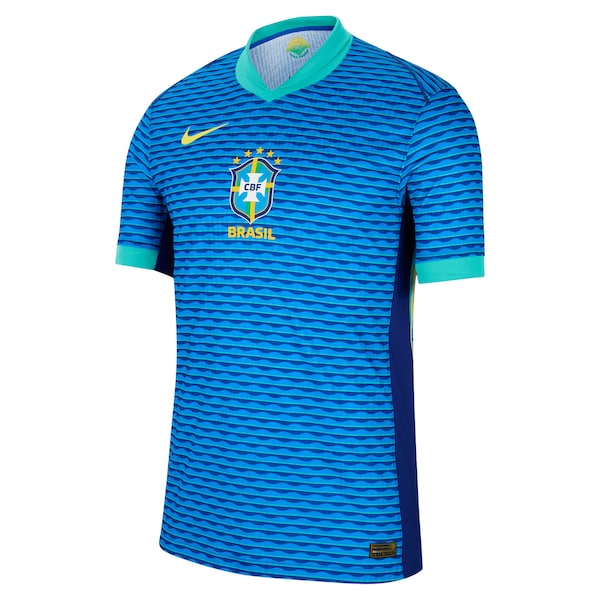 Brazil National Team Nike 2024 Away Match Authentic Jersey?ยจC Blue - Image 2