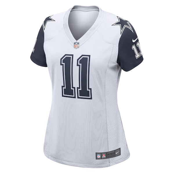 Micah Parsons Dallas Cowboys Nike Women's Alternate Game Jersey - White/Navy - Image 3