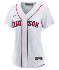 Alternative view of Roman Anthony Boston Red Sox Nike Women's Home Replica Jersey?¨C White