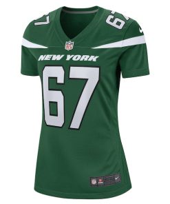 Alternative view of Carter Warren New York Jets Nike Women's  Game Jersey - Gotham Green