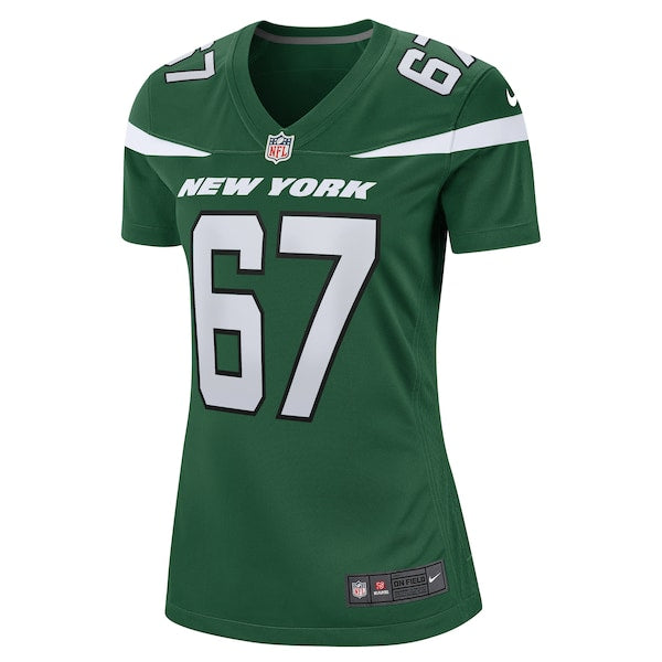 Carter Warren New York Jets Nike Women's Game Jersey - Gotham Green - Image 2