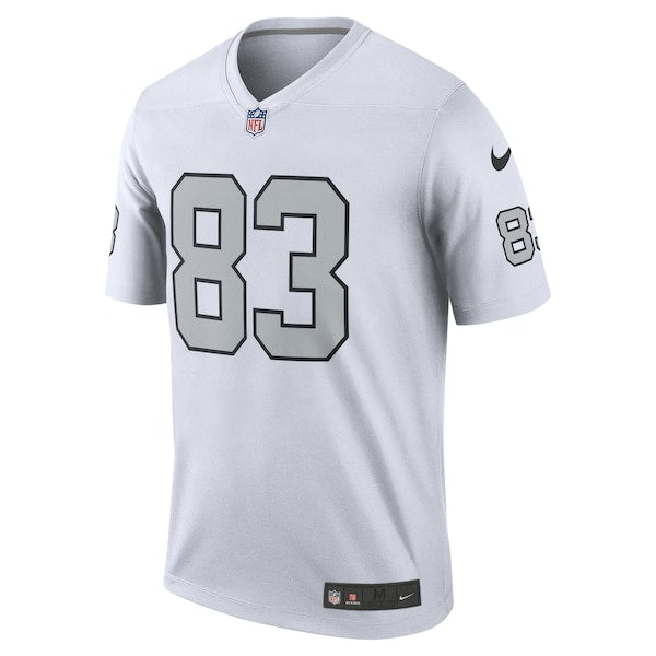 Darren Waller Las Vegas Raiders Nike Alternate Legend Jersey - White/Black - Image 3