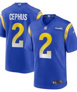 Quintez Cephus Los Angeles Rams Nike Team Game Jersey -  Royal